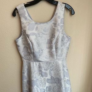 NWOT Silver Skater Forever 21 Dress